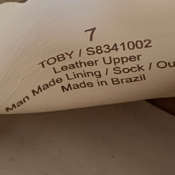 Kate Spade Toby Tan Suede Wedge Sandals. - Picture 4 of 10